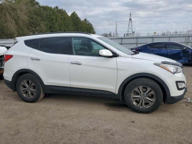 5XYZU3LB7EG134306 - 2014 HYUNDAI SANTA FE S WHITE photo 4