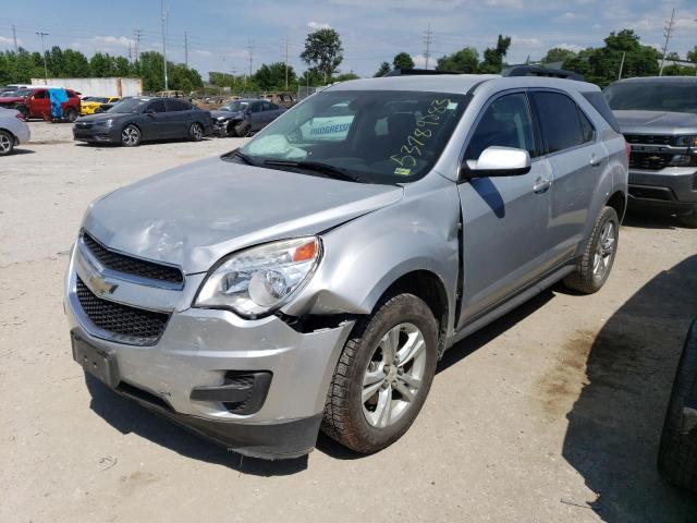 2GNALBEK8F6103305 - 2015 CHEVROLET EQUINOX LT SILVER photo 1