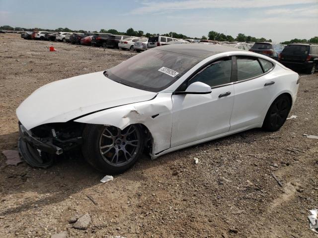 5YJSA1E53PF500021 - 2023 TESLA MODEL S Սպիտակ լուսանկար 1