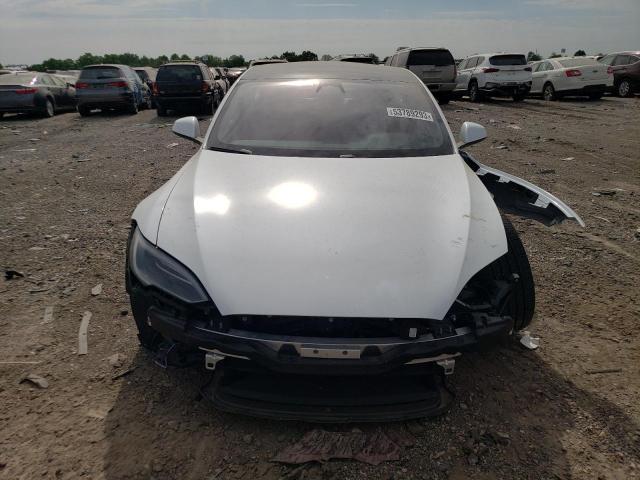 5YJSA1E53PF500021 - 2023 TESLA MODEL S Սպիտակ լուսանկար 5