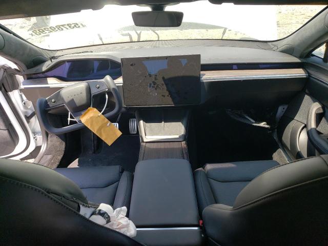 5YJSA1E53PF500021 - 2023 TESLA MODEL S Սպիտակ լուսանկար 8