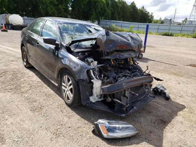 3VW2K7AJ1CM306478 - 2012 VOLKSWAGEN JETTA BASE BLACK photo 1