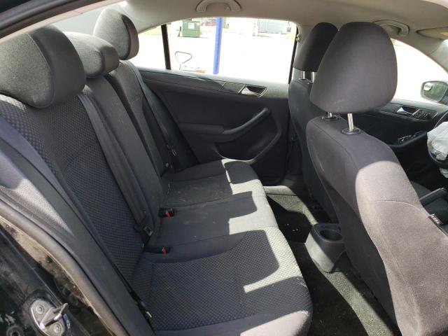 3VW2K7AJ1CM306478 - 2012 VOLKSWAGEN JETTA BASE BLACK photo 6