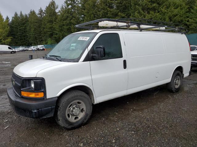 1GCWGGFA8E1137820 - 2014 CHEVROLET EXPRESS G2 WHITE photo 1