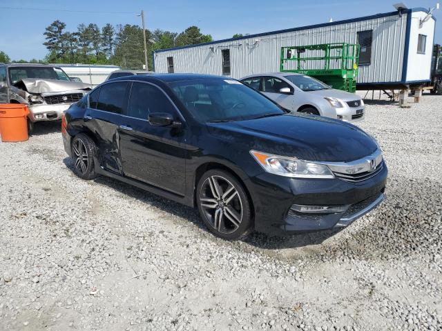 1HGCR2F54GA037558 - 2016 HONDA ACCORD SPORT 黑色 照片 4