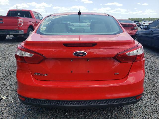 1FAHP3F24CL194128 - 2012 FORD FOCUS SE RED photo 6