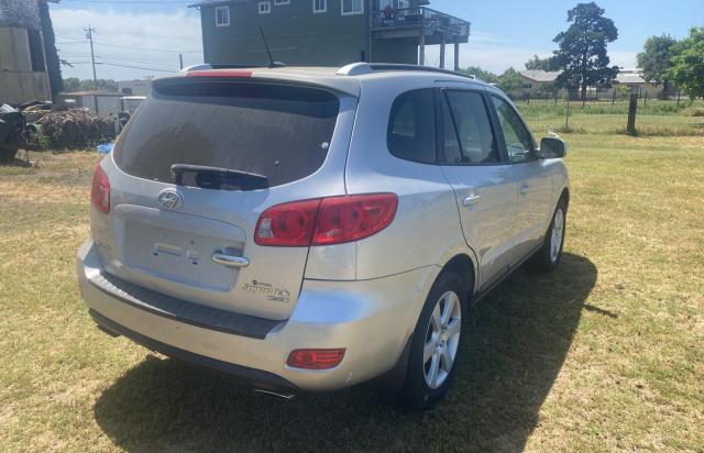 5NMSH13E98H150893 - 2008 HYUNDAI SANTA FE SE SILVER photo 4