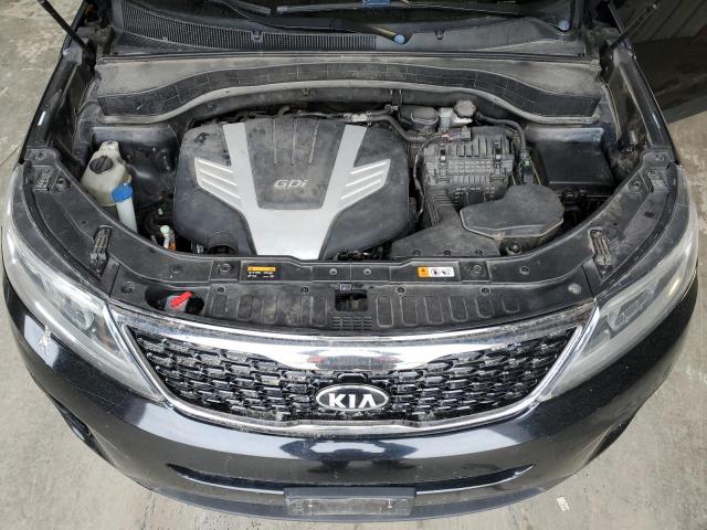 5XYKTDA76EG458968 - 2014 KIA SORENTO LX BLACK photo 11