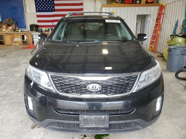 5XYKTDA76EG458968 - 2014 KIA SORENTO LX BLACK photo 5