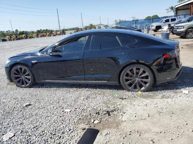 5YJSA1E25FF108839 - 2015 TESLA MODEL S შავი ფოტო 2