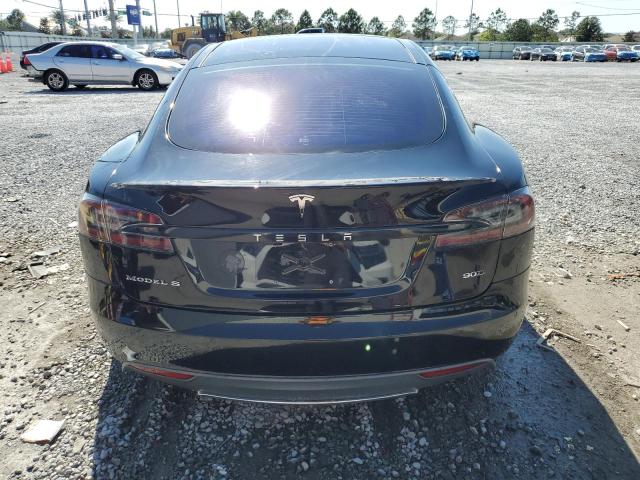 5YJSA1E25FF108839 - 2015 TESLA MODEL S შავი ფოტო 6