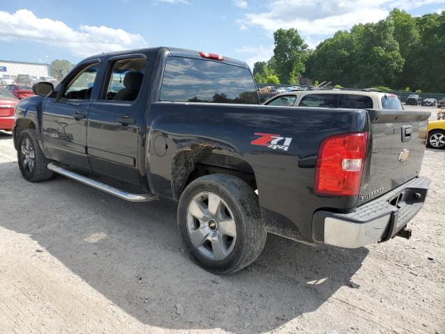 2GCEK13M371594604 - 2007 CHEVROLET SILVERADO K1500 CREW CAB BLACK photo 2