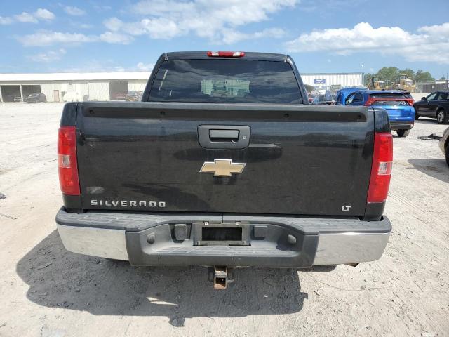 2GCEK13M371594604 - 2007 CHEVROLET SILVERADO K1500 CREW CAB BLACK photo 6