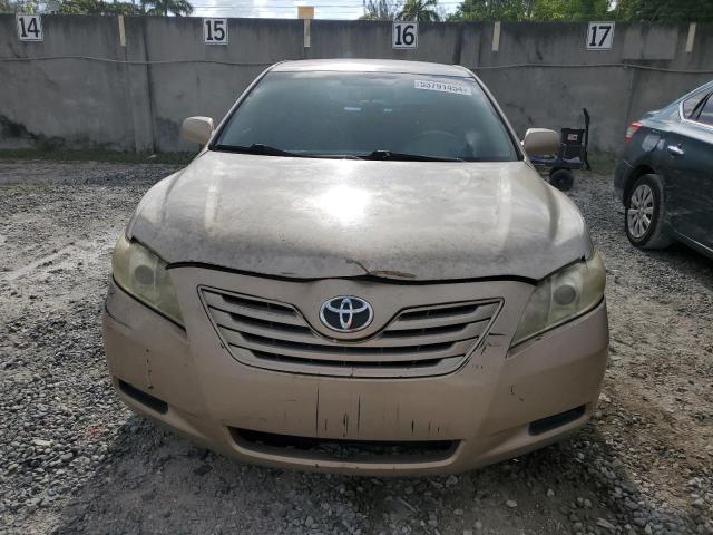 4T1BE46K48U247144 - 2008 TOYOTA CAMRY CE GOLD photo 5