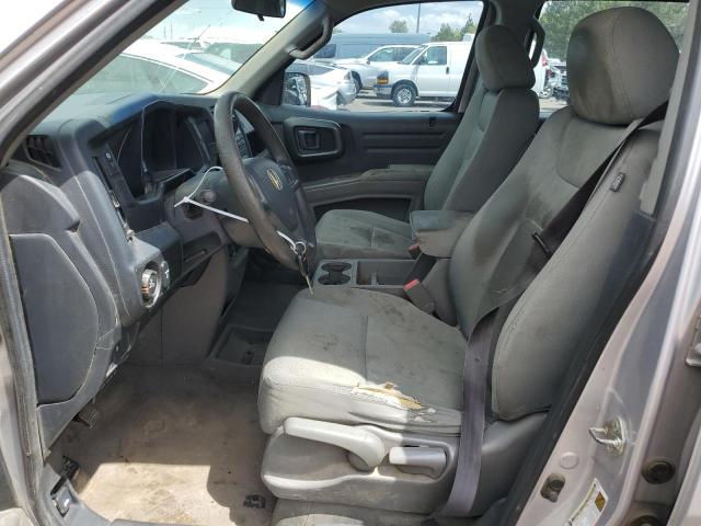 5FPYK1F22AB001009 - 2010 HONDA RIDGELINE RT SILVER photo 7