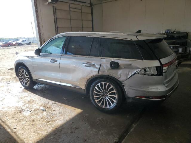 5LM5J7XC6MGL11871 - 2021 LINCOLN AVIATOR RESERVE SILVER photo 2