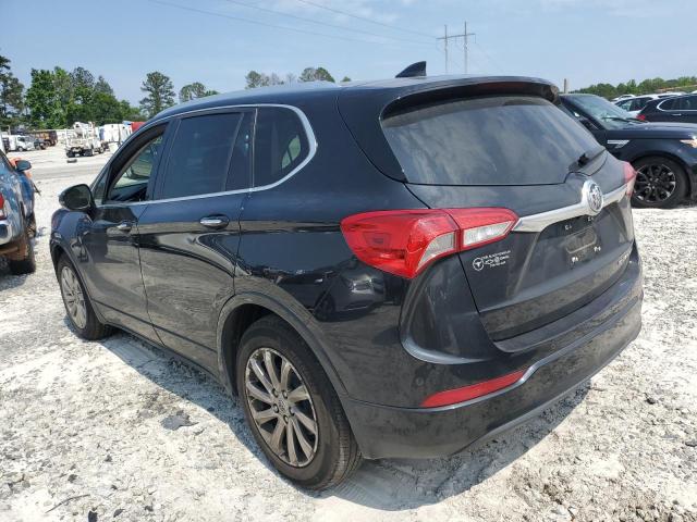 LRBFXCSA8KD125190 - 2019 BUICK ENVISION ESSENCE Սև լուսանկար 2