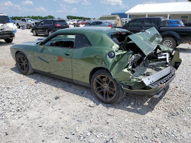 2C3CDZFJ6NH125274 - 2022 DODGE CHALLENGER R/T SCAT PACK GREEN photo 2