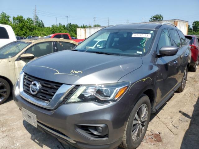5N1DR2MN9HC661623 - 2017 NISSAN PATHFINDER S GRAY photo 1