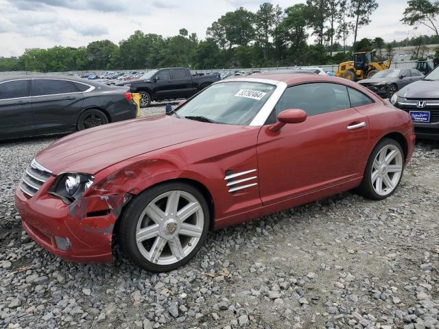 1C3AN69L34X012313 - 2004 CHRYSLER CROSSFIRE LIMITED RED photo 1