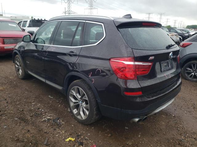 5UXWX7C59F0K35588 - 2015 BMW X3 XDRIVE35I BLACK photo 2