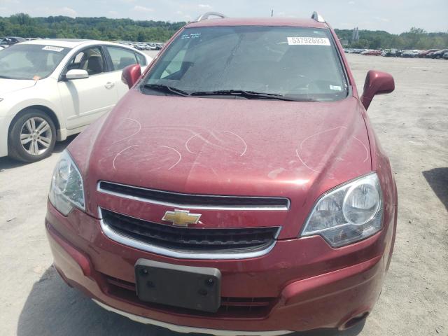 3GNAL3EK7ES646618 - 2014 CHEVROLET CAPTIVA LT RED photo 5