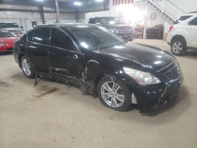 JN1CV6AR2AM250335 - 2010 INFINITI G37 BLACK photo 4