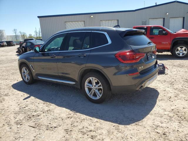 5UXTR9C57JLD88750 - 2018 BMW X3 XDRIVE30I CHARCOAL photo 2