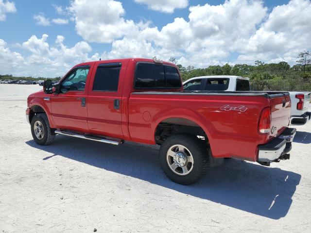 1FTSW21506EC41064 - 2006 FORD F250 SUPER DUTY RED photo 2