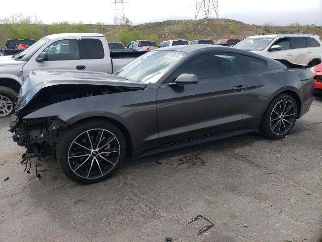 1FA6P8TH6F5400247 - 2015 FORD MUSTANG GRAY photo 1