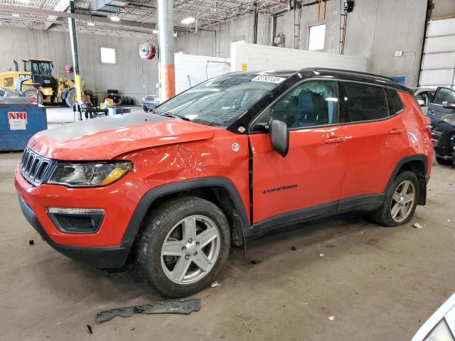 3C4NJDDB3JT145561 - 2018 JEEP COMPASS TRAILHAWK ORANGE photo 1