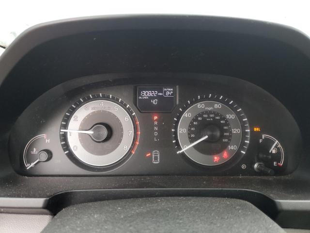 5FNRL5H6XFB115624 - 2015 HONDA ODYSSEY EXL BLACK photo 9