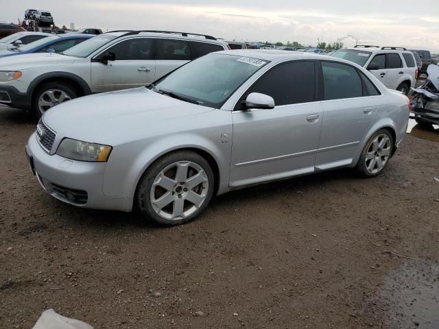 WAUPL68EX5A038715 - 2005 AUDI S4 SILVER photo 1