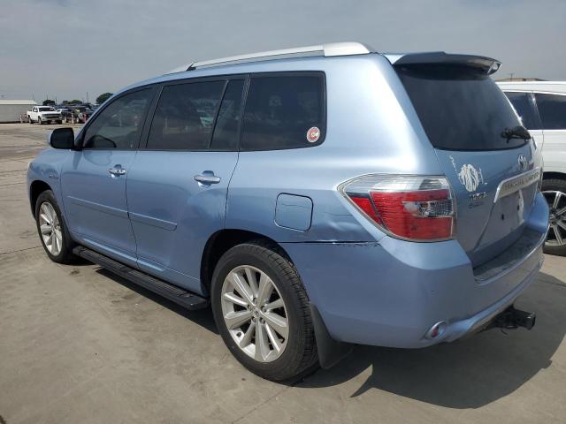 JTEEW44A192033701 - 2009 TOYOTA HIGHLANDER HYBRID LIMITED BLUE photo 2