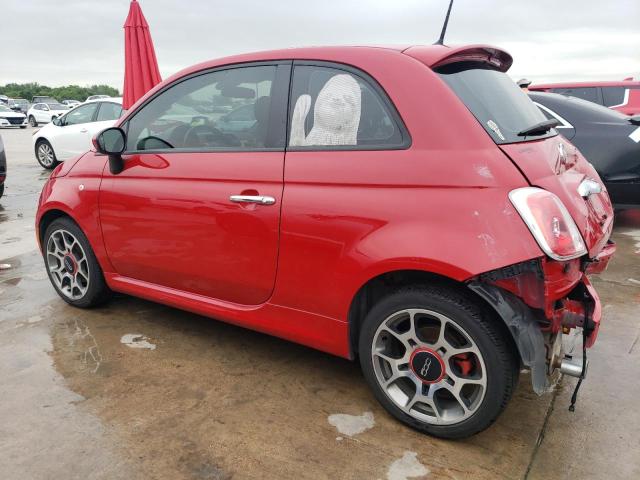 3C3CFFBR6FT601889 - 2015 FIAT 500 SPORT RED photo 2