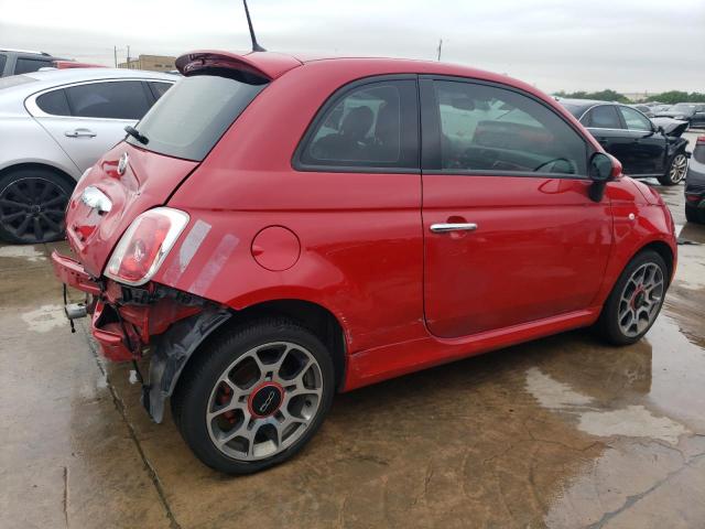 3C3CFFBR6FT601889 - 2015 FIAT 500 SPORT RED photo 3