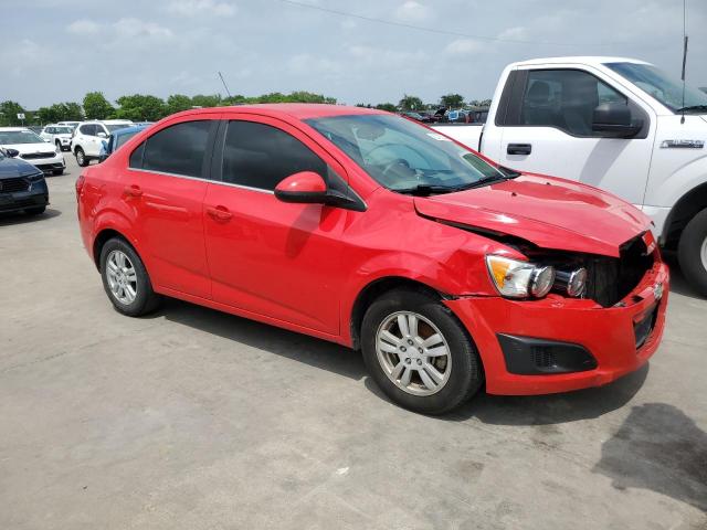 1G1JC5SH9G4121813 - 2016 CHEVROLET SONIC LT RED photo 4