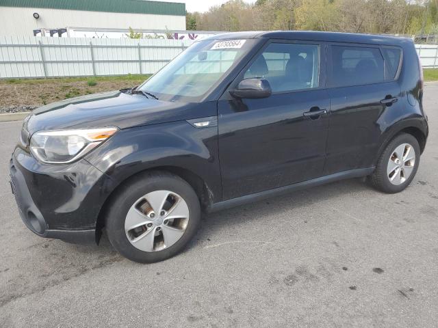 KNDJN2A25E7017943 - 2014 KIA SOUL BLACK photo 1