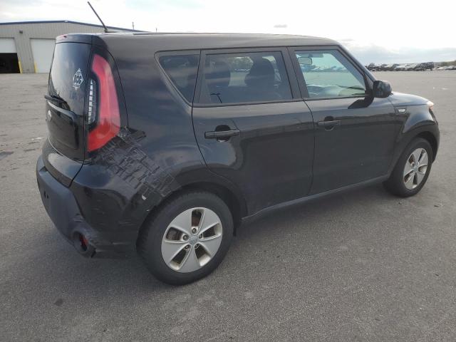 KNDJN2A25E7017943 - 2014 KIA SOUL BLACK photo 3