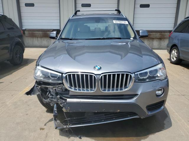 5UXWY3C52G0N86737 - 2016 BMW X3 XDRIVE28D SILVER photo 5