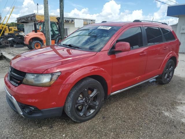 3C4PDCGG0JT516418 - 2018 DODGE JOURNEY CROSSROAD RED photo 1