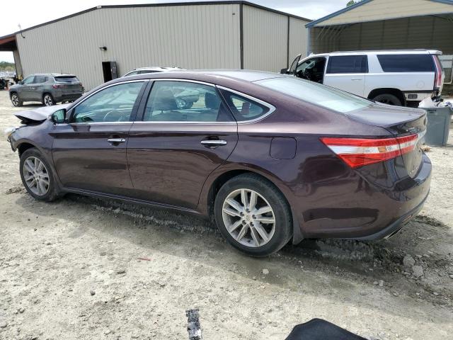4T1BK1EB7DU013793 - 2013 TOYOTA AVALON BASE MAROON photo 2