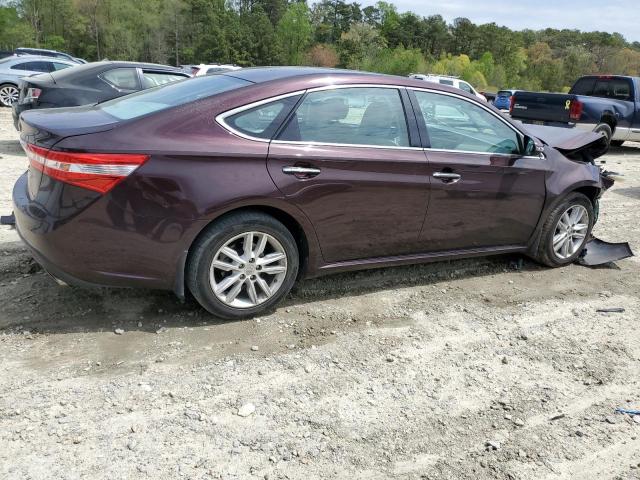 4T1BK1EB7DU013793 - 2013 TOYOTA AVALON BASE MAROON photo 3