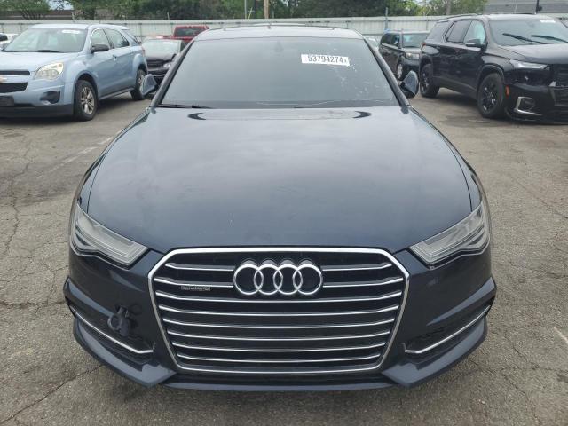 WAUFGAFC3GN078022 - 2016 AUDI A6 PREMIUM PLUS BLUE photo 5