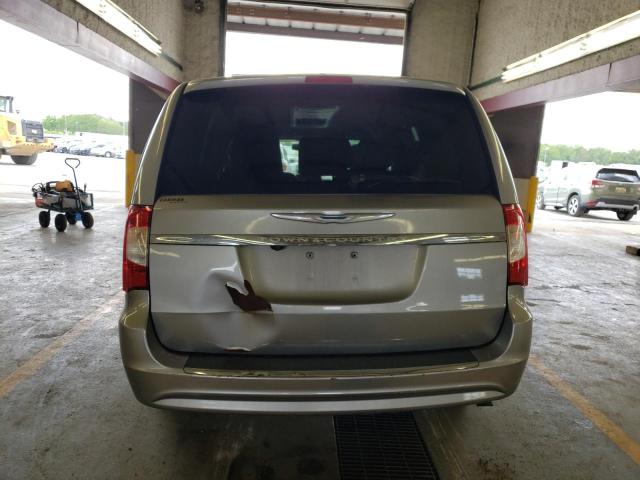 2C4RC1BG0ER233758 - 2014 CHRYSLER TOWN & COU TOURING SILVER photo 6