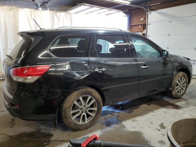 5N1AR2MM1EC600272 - 2014 NISSAN PATHFINDER S BLACK photo 3