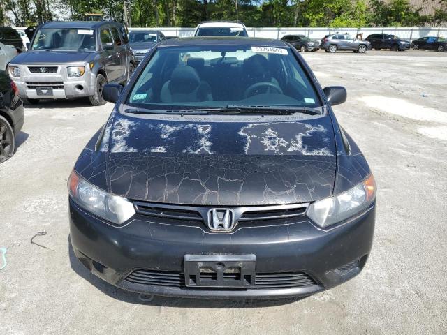 2HGFG12898H510788 - 2008 HONDA CIVIC EX BLACK photo 5