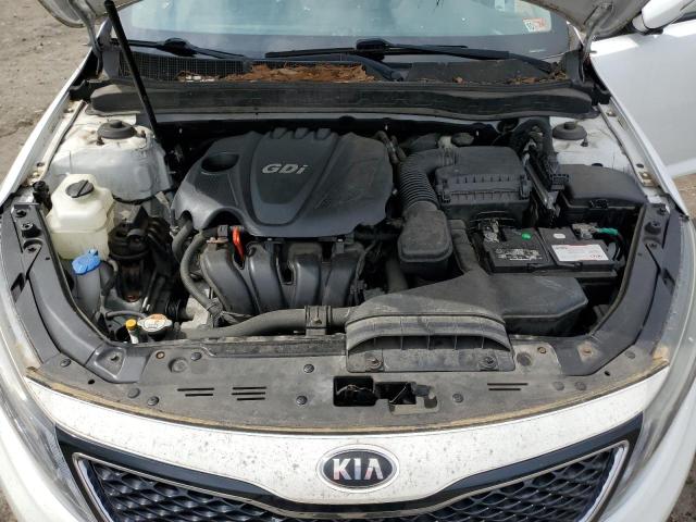 5XXGN4A77FG391304 - 2015 KIA OPTIMA EX WHITE photo 11