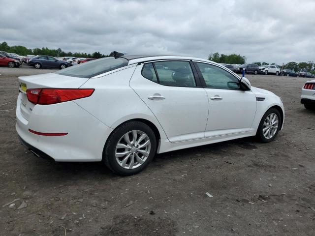 5XXGN4A77FG391304 - 2015 KIA OPTIMA EX WHITE photo 3