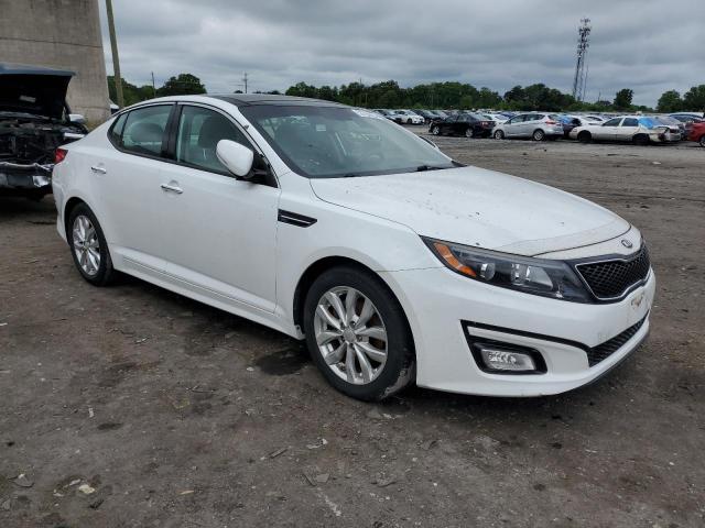 5XXGN4A77FG391304 - 2015 KIA OPTIMA EX WHITE photo 4